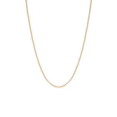 18 Carat Rose Gold Trace Chain 1mm Width