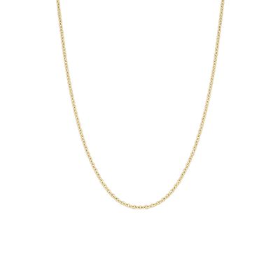 18 Carat Yellow Gold Trace Chain 1mm Width-1