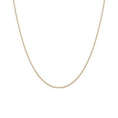18 Carat Yellow Gold Close Filed Trace Chain 1.5mm Width-2