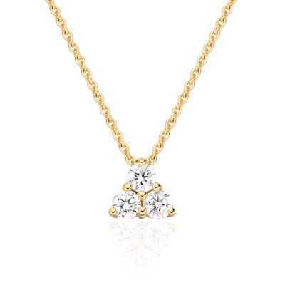 Astral Cluster Pendant in Yellow Gold-PEDIYG1004-1