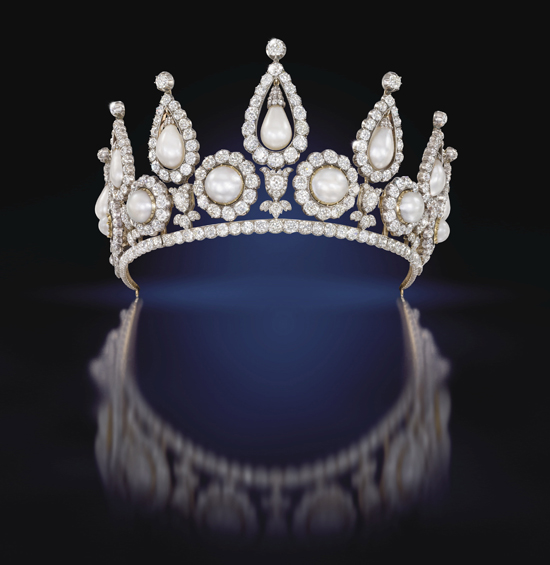 Lady Rosebery’s pearl and diamond tiara
