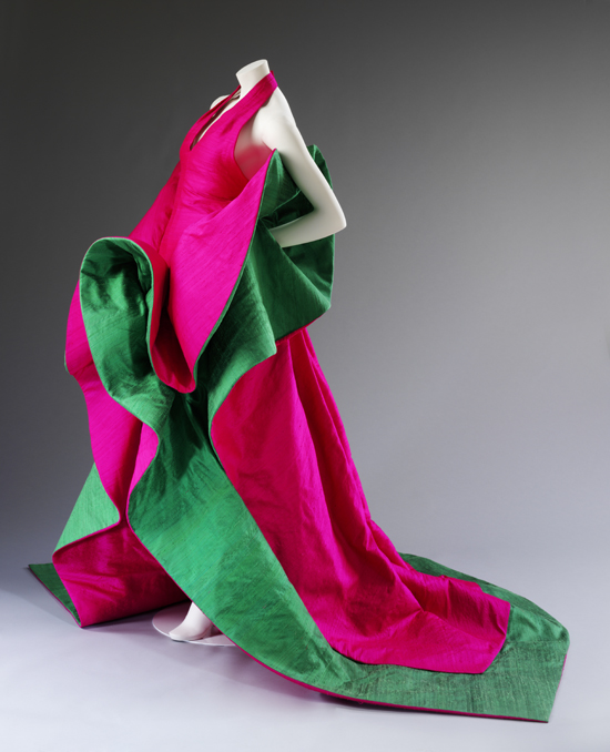 Evening dress of silk, Roberto Capucci