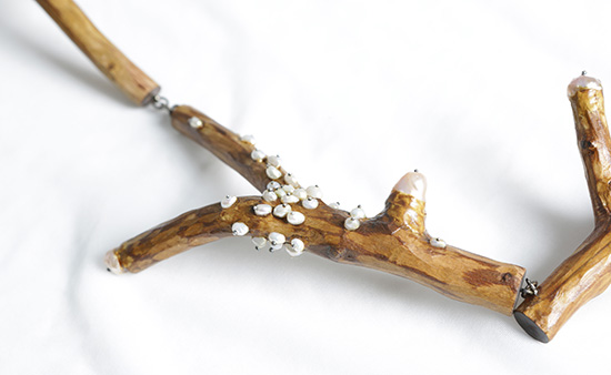 The Twig Necklace by Danya Xie